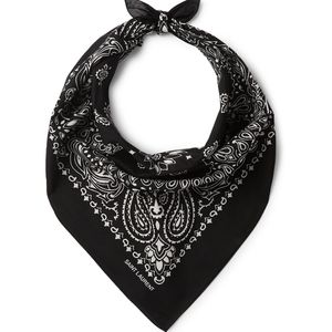 SAINT LAURENT Bandana Scarf